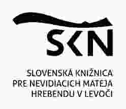 Logo Slovenskej kniznice pre nevidiacich